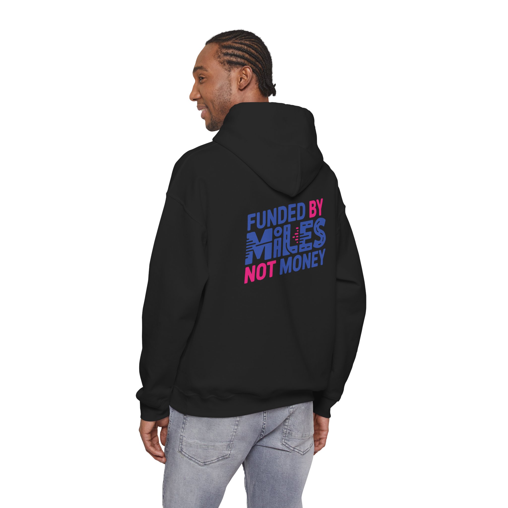 Funded By Miles Not Money Hoodie — Running & Travel Enthusiast Pullover - Image 9