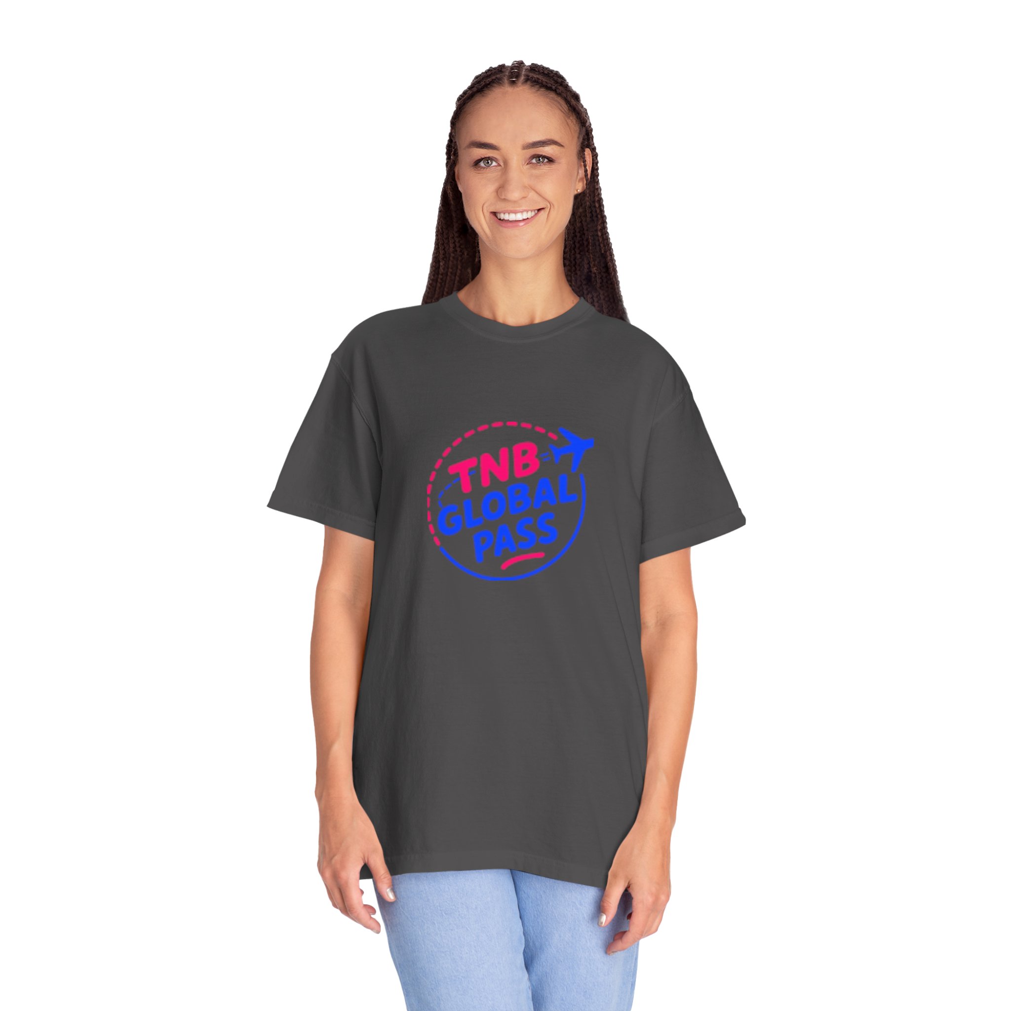 Global Pass T-Shirt — 'TNB Global Pass' Travel Graphic Tee - Image 11