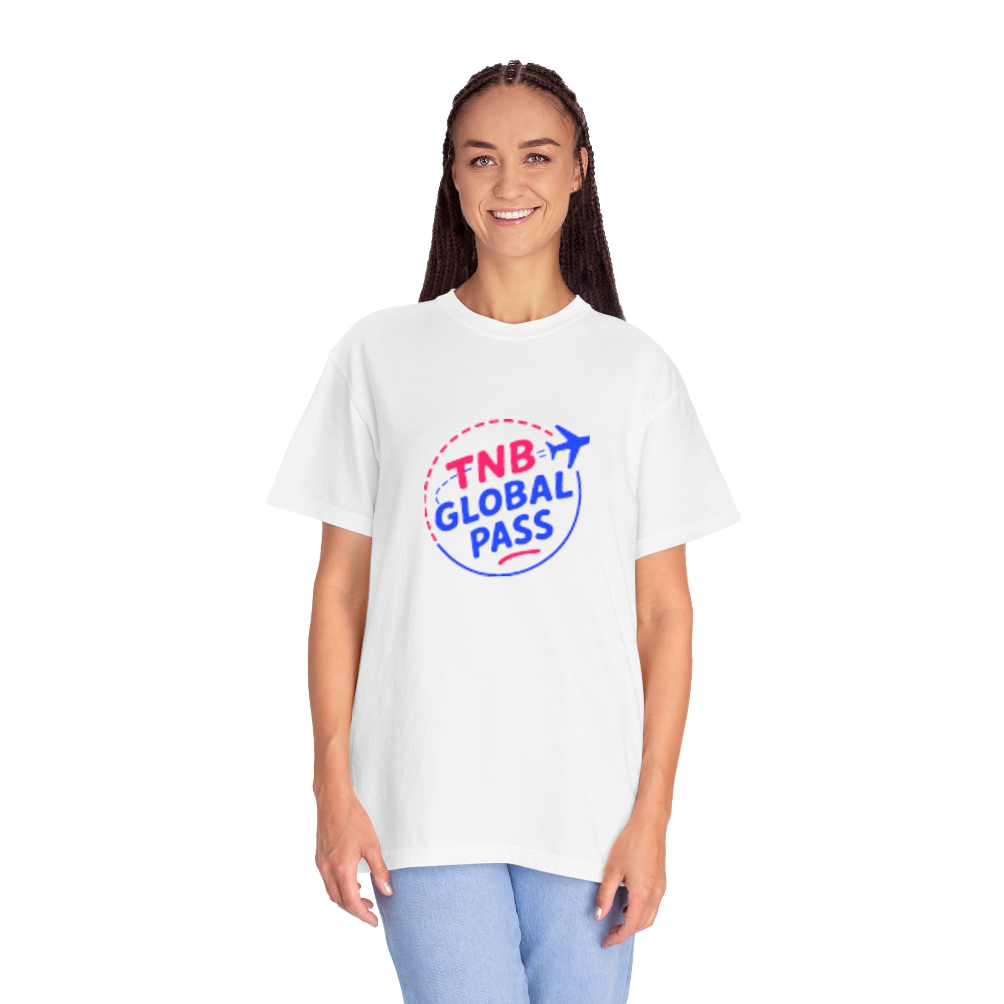 Global Pass T-Shirt — 'TNB Global Pass' Travel Graphic Tee - Image 5