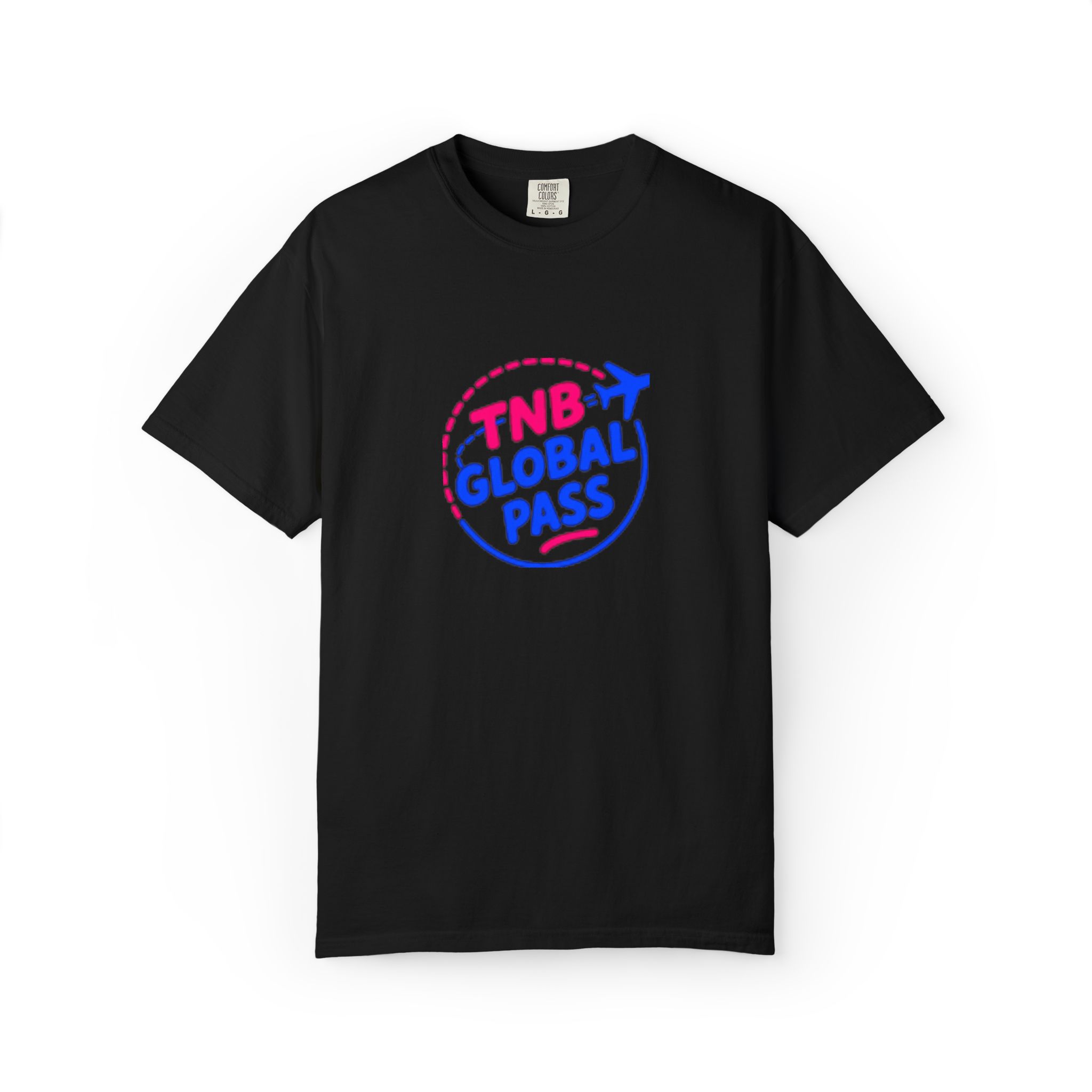 Global Pass T-Shirt — 'TNB Global Pass' Travel Graphic Tee - Image 13